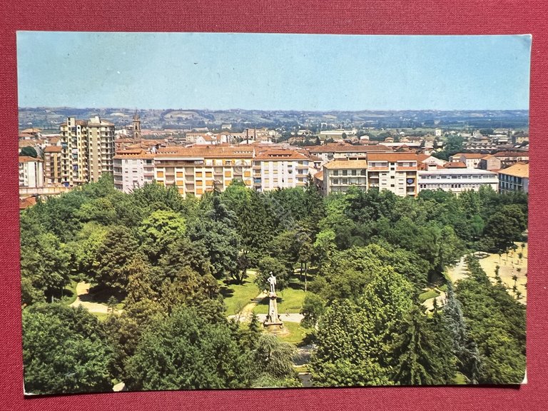 Cartolina - Asti - Giardini - Scorcio Panoramico - 1970 …