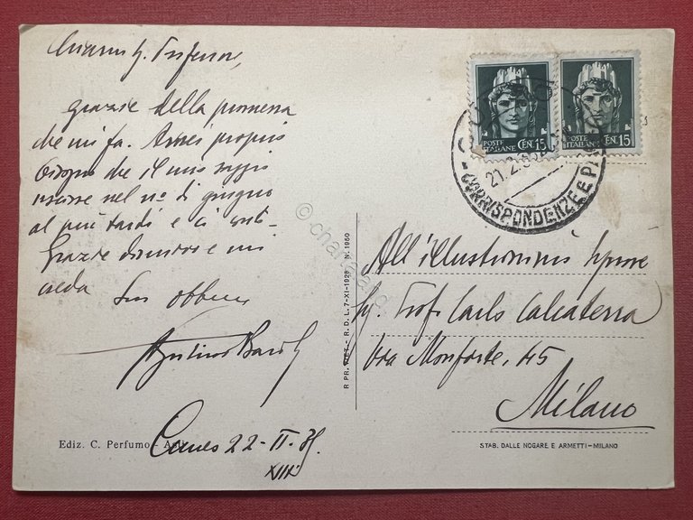 Cartolina - Asti - Piazza e Monumento a Umberto I …