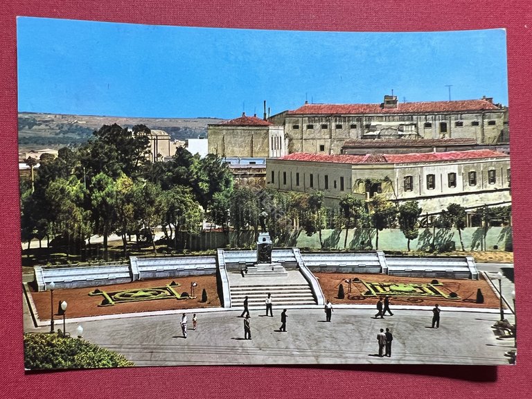 Cartolina - Augusta ( Siracusa ) - Monumento ai Caduti …