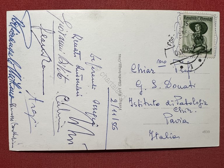 Cartolina - Austria - Fürstenfeld - Steiermark - 1956