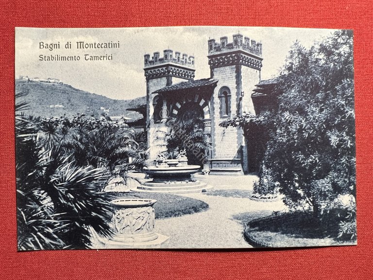 Cartolina - Bagni di Montecatini - Stabilimento Tamerici - 1920 …