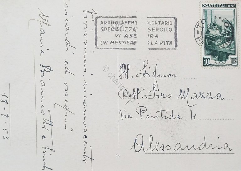 Cartolina - Bardonecchia - Colonia Alpina - Sfondo Punta Nera … | Immagine Gallery 4