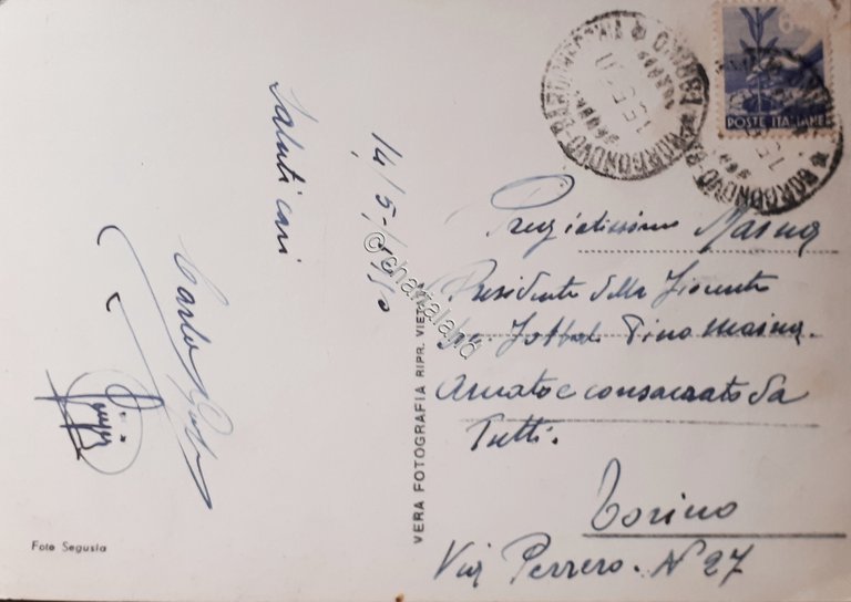 Cartolina - Bardonecchia - Panorama - 1960