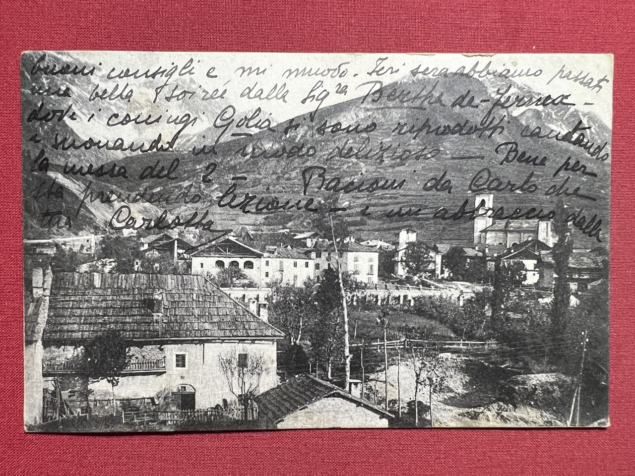 Cartolina - Bardonecchia ( Torino ) - Borgo Vecchio - …