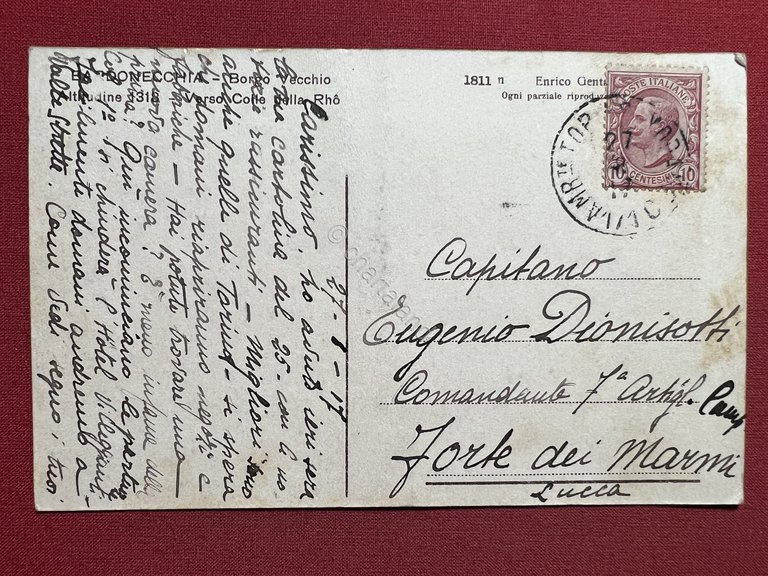 Cartolina - Bardonecchia ( Torino ) - Borgo Vecchio - …