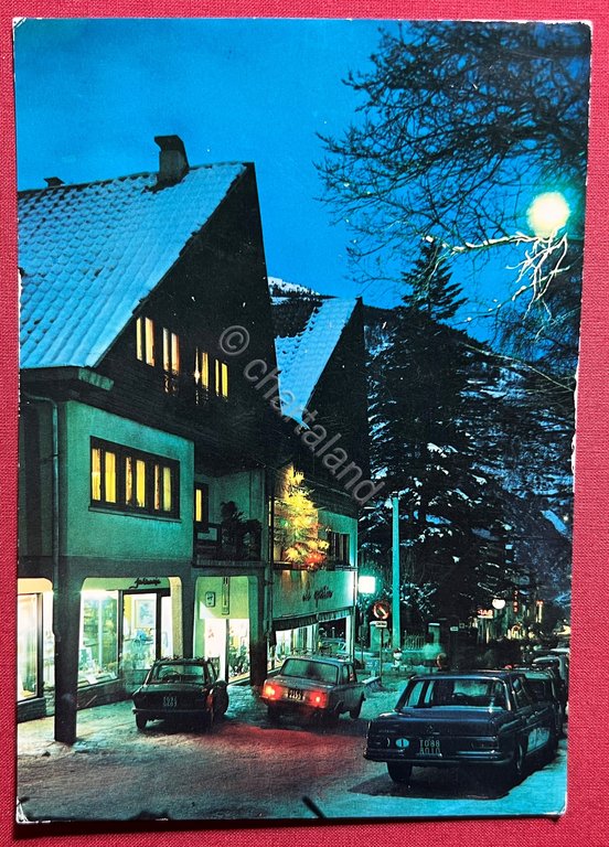 Cartolina - Bardonecchia ( Torino ) - Via Medail - …