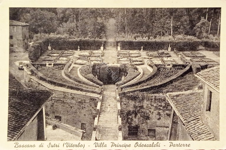 Cartolina - Bassano di Sutri ( Viterbo ) - Villa …