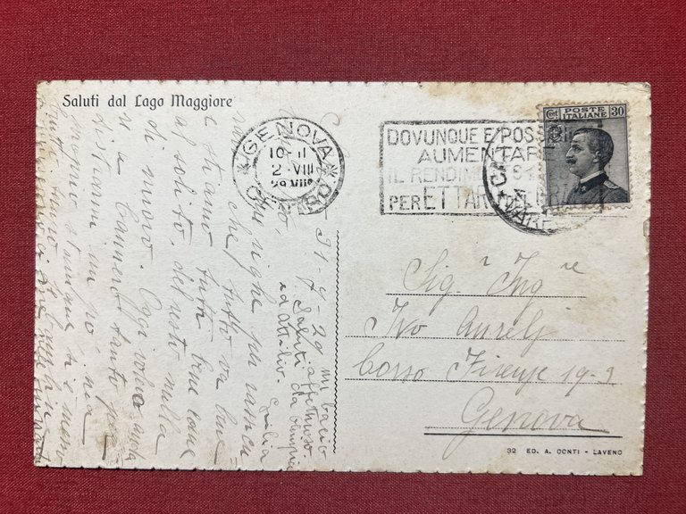 Cartolina - Baveno e Isola Superiore - Lago Maggiore - …