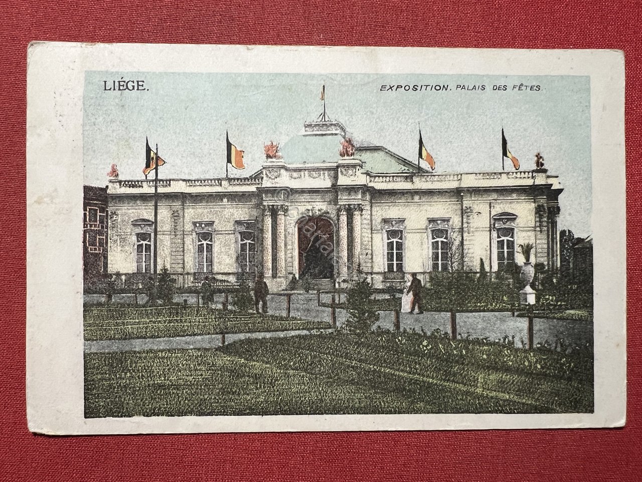 Cartolina - Belgio - Liége - Exposition - Palais des …