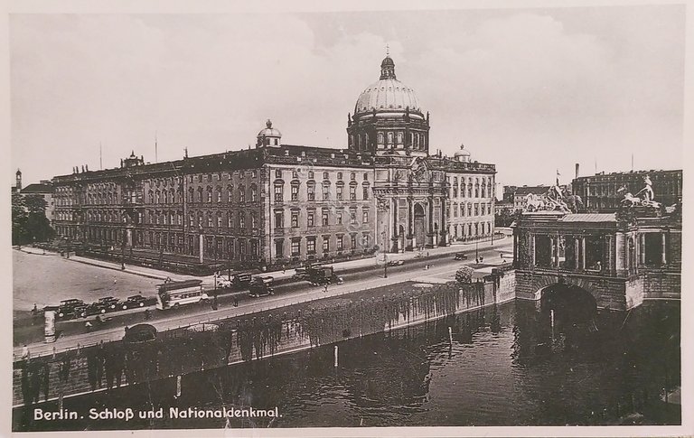 Cartolina - Berlin - Schloss und Nationaldenkmal - 1930 ca.