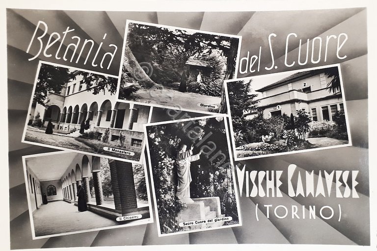 Cartolina - Betania del S. Cuore - Vische Canavese ( …