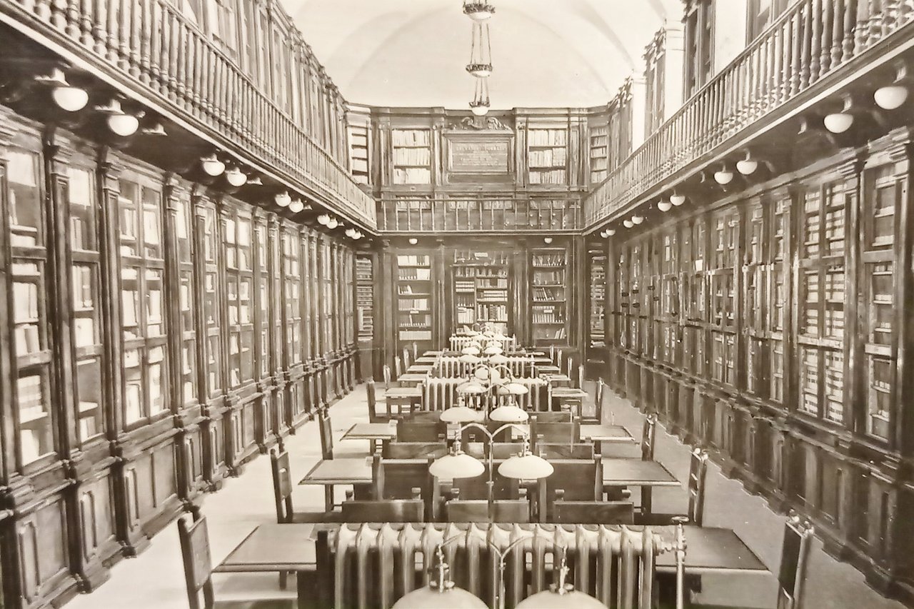 Cartolina - Biblioteca Provinciale Salvatore Tommasi - L'Aquila - 1965
