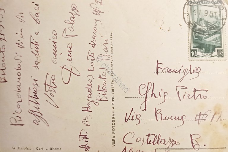 Cartolina - Bitonto ( Bari ) - Piazza Marconi - … | Immagine Gallery 4