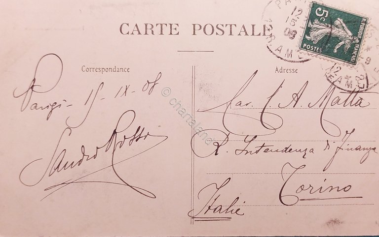 Cartolina - Bois de Boulogne - Lac St-James - Promenade …