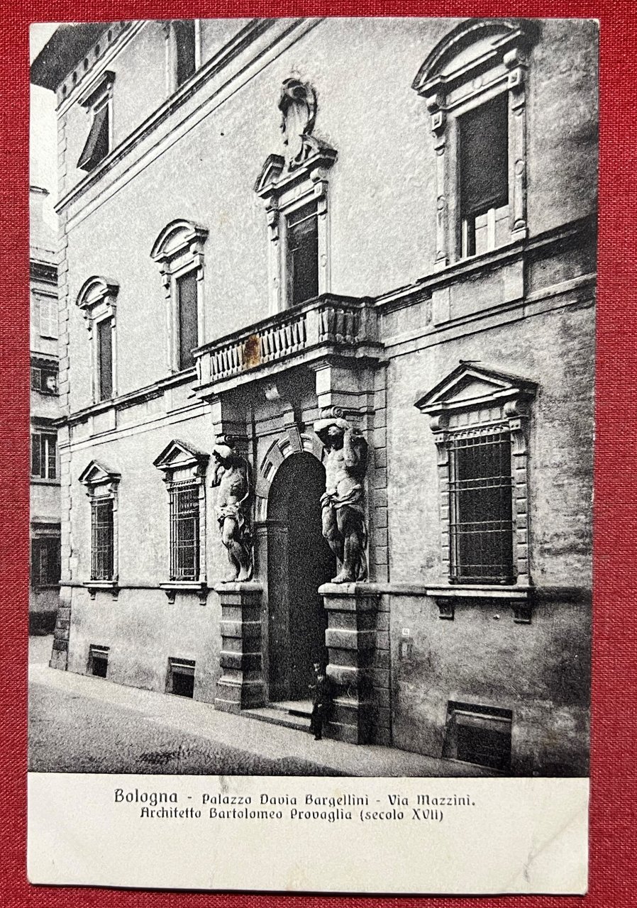 Cartolina - Bologna - Palazzo Davia Bargellini - Via Mazzini …