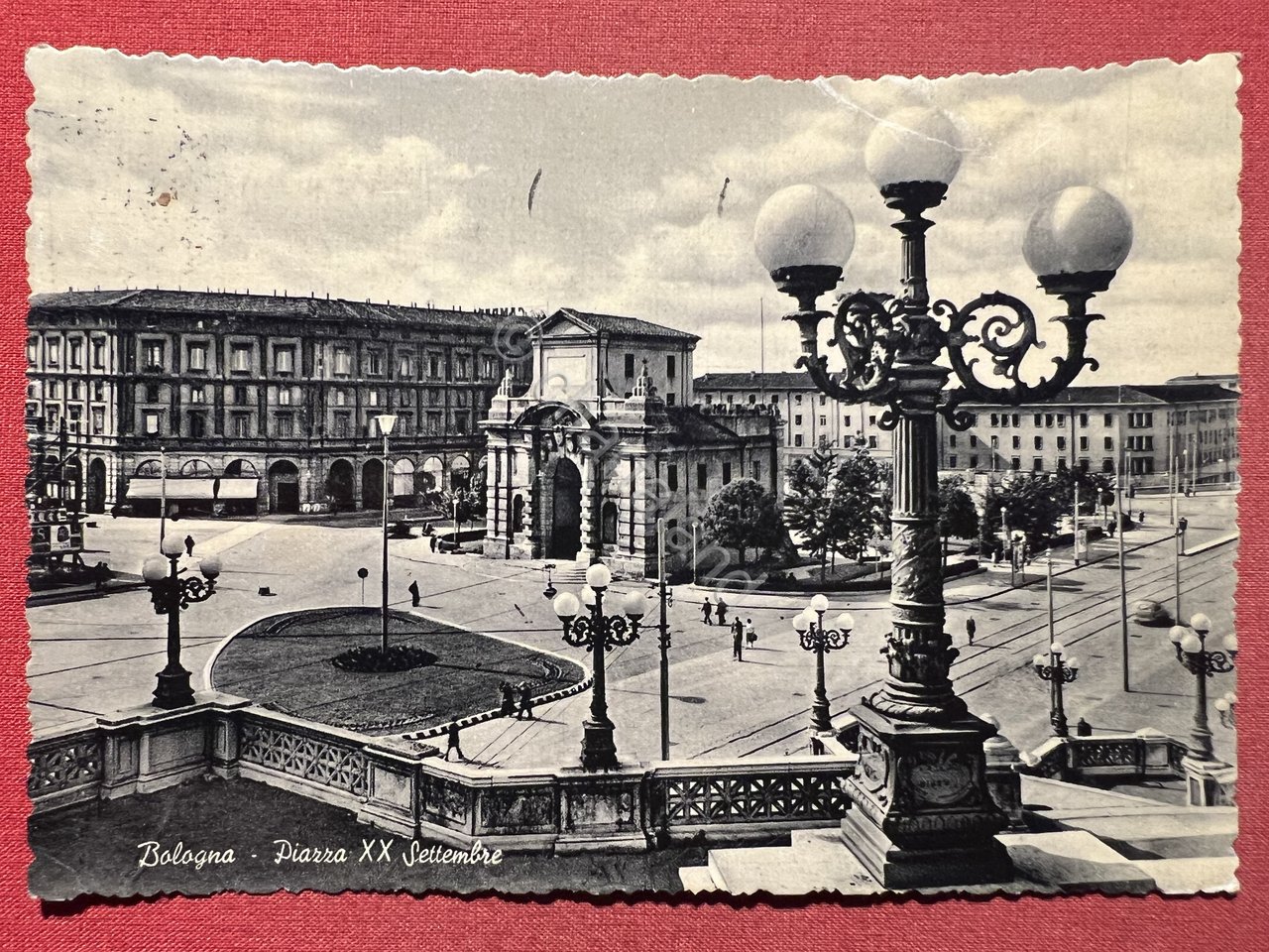 Cartolina - Bologna - Piazza XX Settembre - 1955