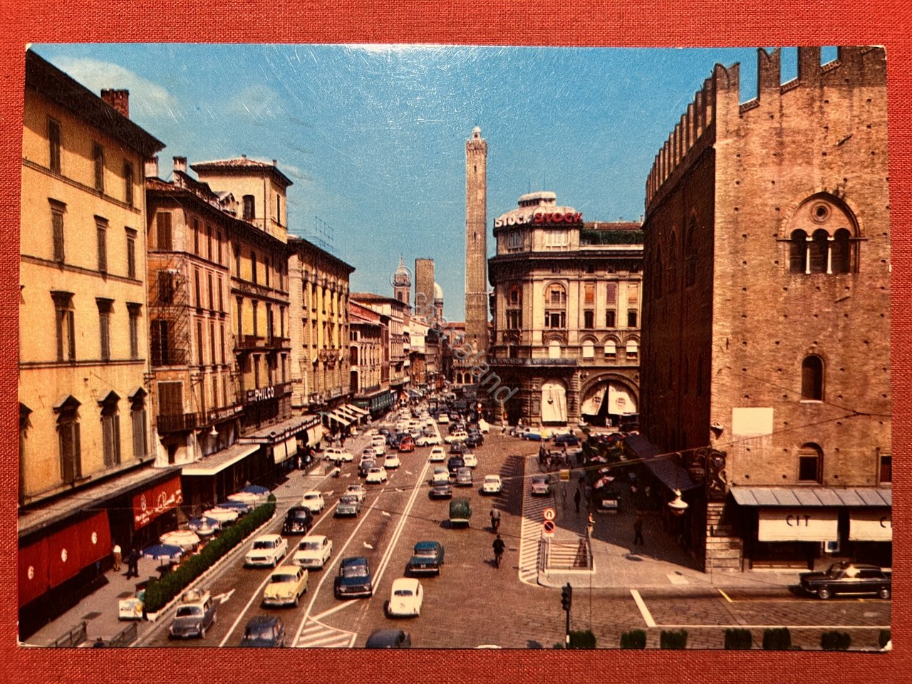 Cartolina - Bologna - Via Rizzoli - 1970