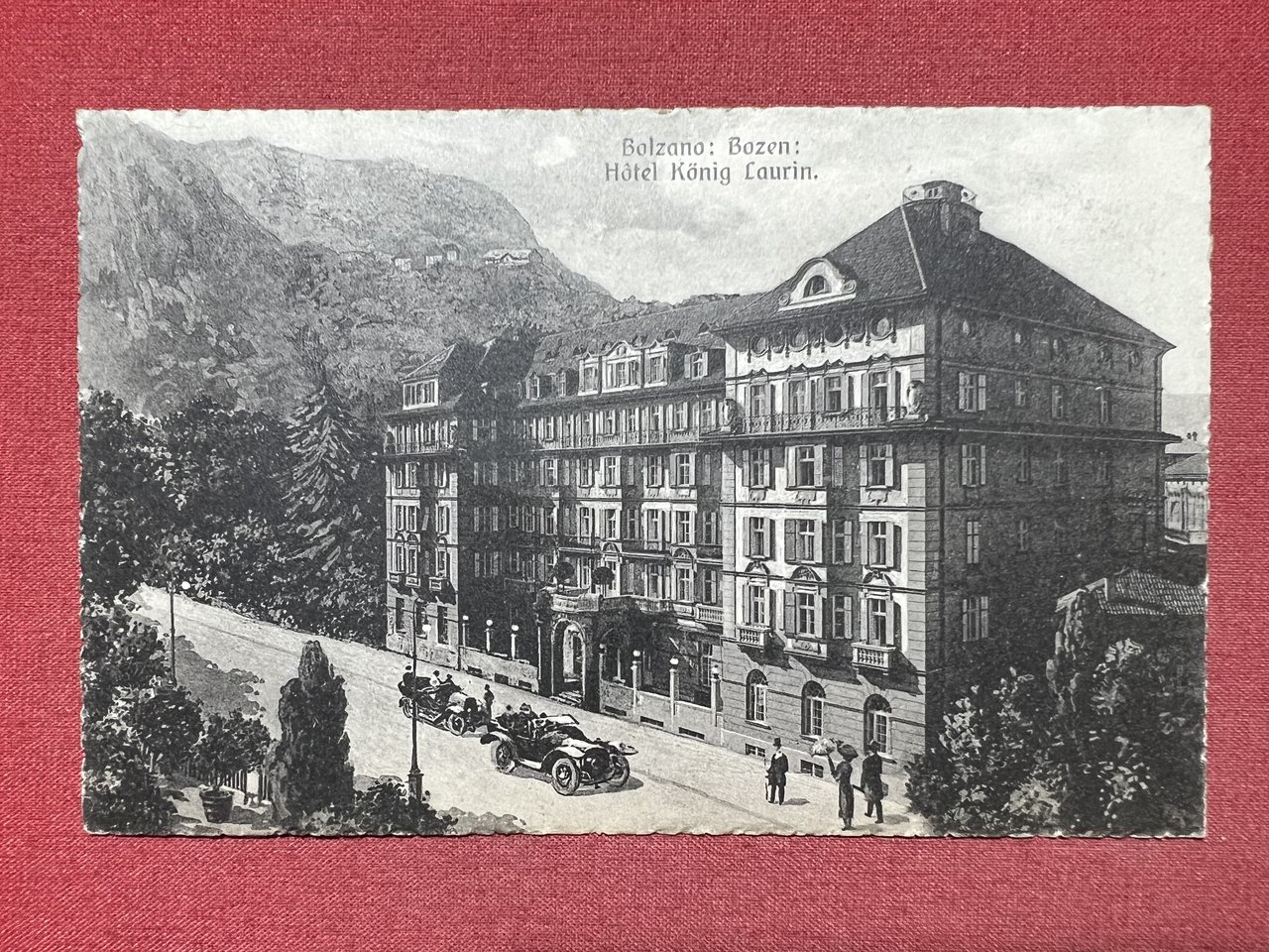 Cartolina - Bolzano - Bozen - Hotel Kònig Laurin - …