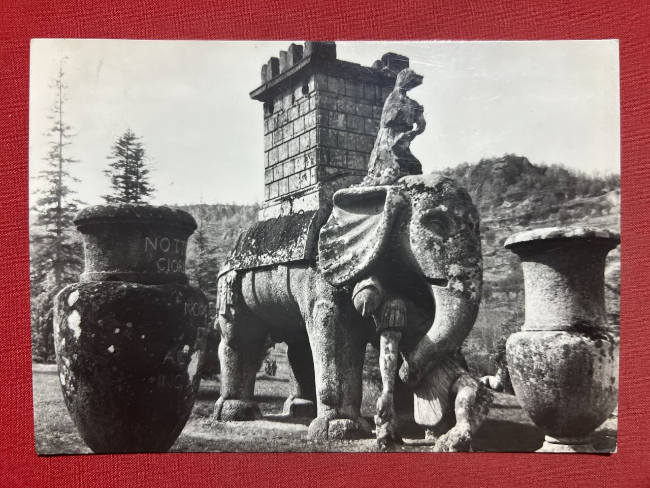 Cartolina - Bomarzo ( Viterbo ) - Parco di Villa …