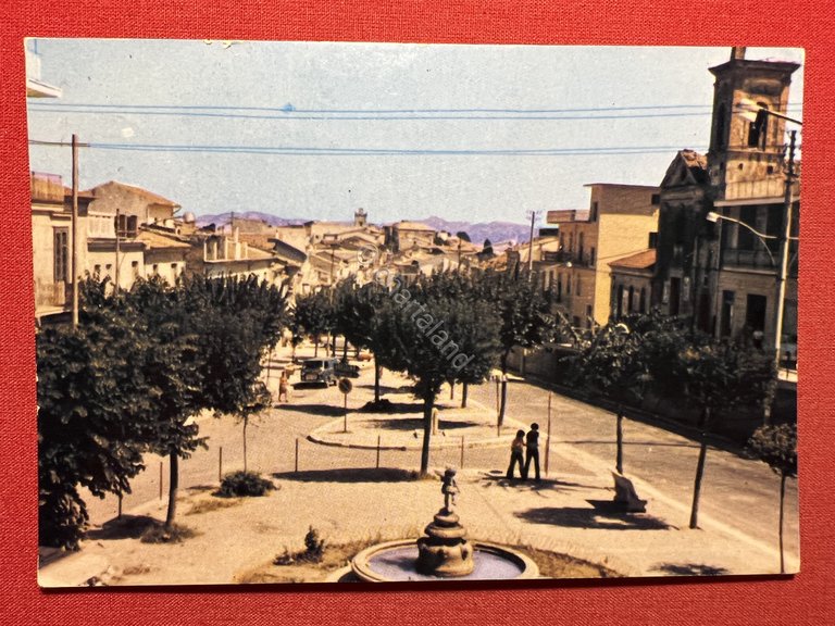 Cartolina - Bonito ( Avellino ) - Panorama e inizio …