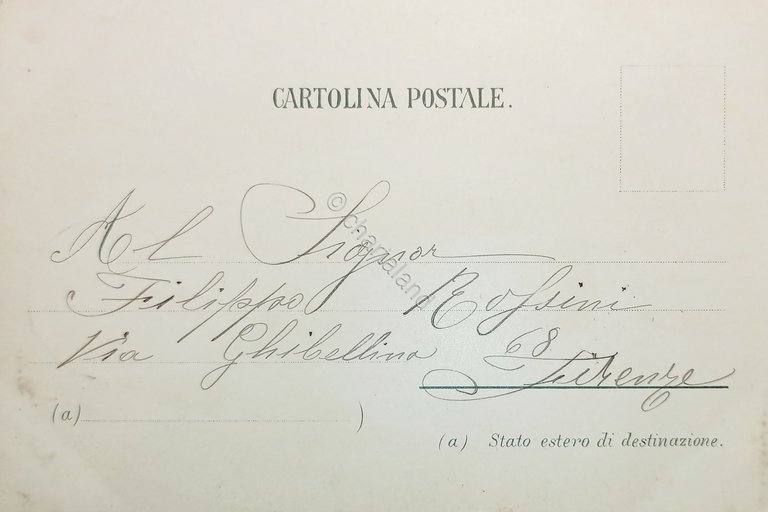 Cartolina - Bordighera - Punta di Capo - 1910 | Immagine Gallery 4