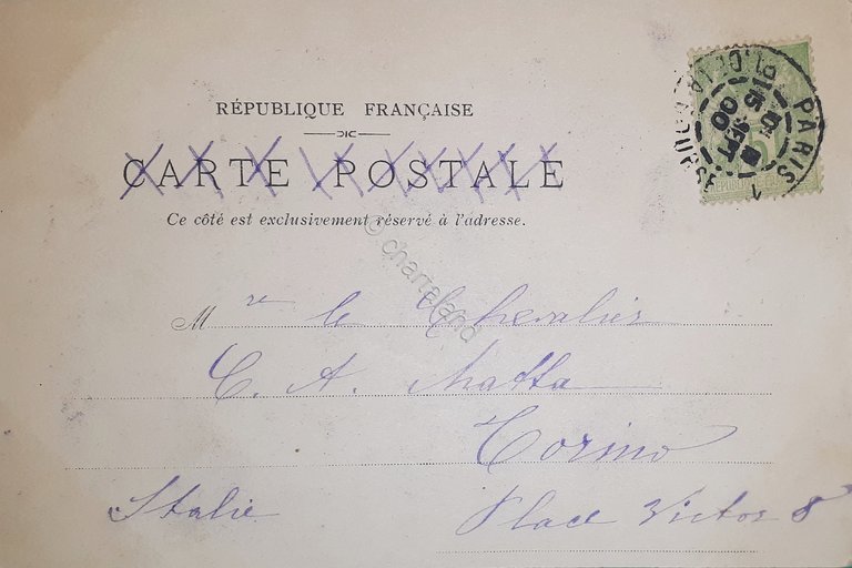 Cartolina - Bosnie et Hongrie - Exposition de 1900