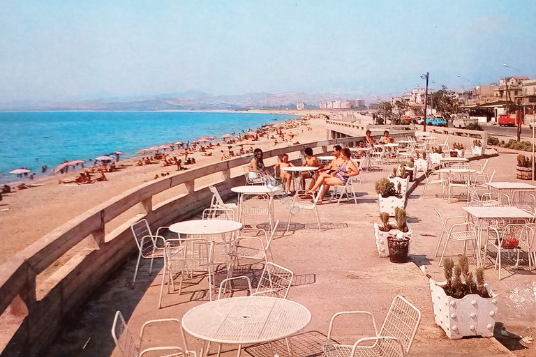 Cartolina - Bovalino ( RC ) - Lungomare e spiaggia …