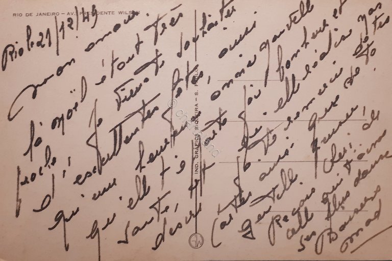 Cartolina - Brasile - Rio De Janeiro - Av. Presidente …