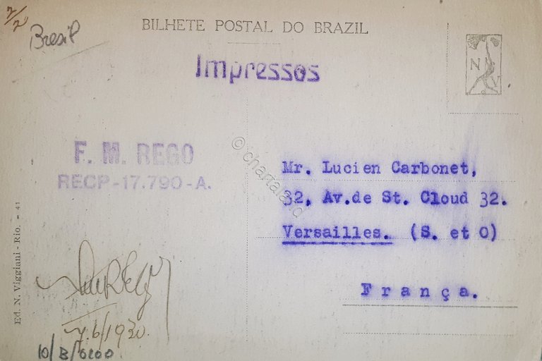 Cartolina - Brasile - Rio De Janeiro - Praia de …