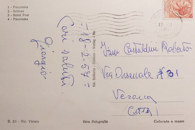 Cartolina - Brunico ( Bolzano ) - Vedute diverse - …