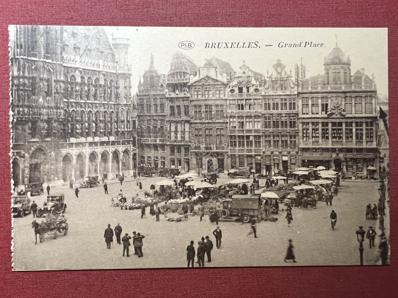 Cartolina - Bruxelles - Grand'Place - 1920 ca. | Immagine principale