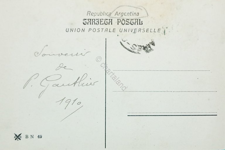 Cartolina - Buenos Aires - Escuela Petronila Rodriguez y Museo …