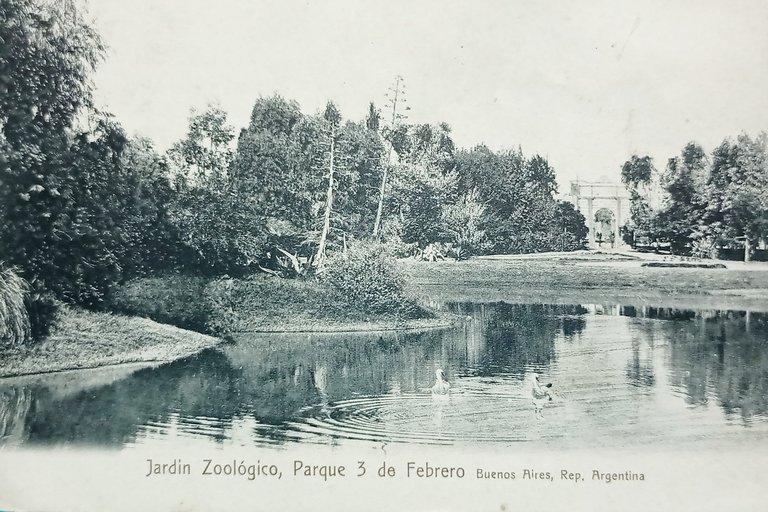 Cartolina - Buenos Aires - Rep. Argentina - Parque 3 …