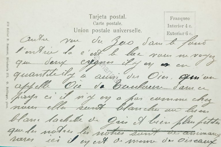 Cartolina - Buenos Aires - Rep. Argentina - Parque 3 …