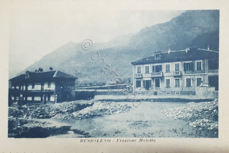 Cartolina - Bussoleno - Frazione Moletta - 1900 ca.