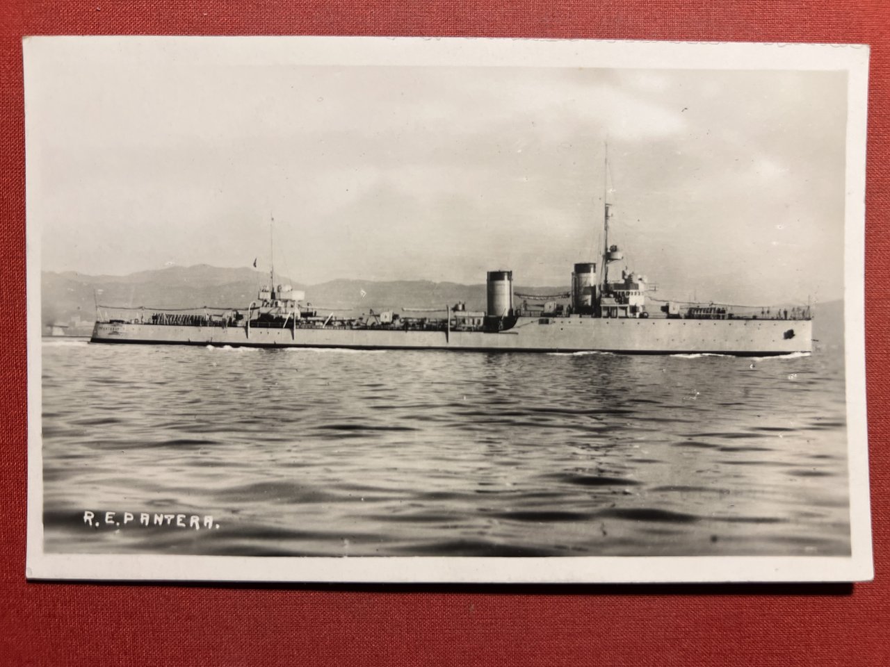 Cartolina - Cacciatorpediniere della Regia Marina - Pantera - 1940 …