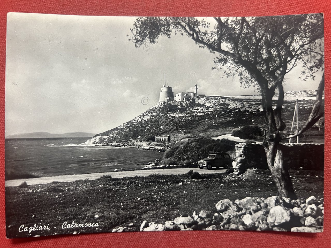 Cartolina - Cagliari - Calamosca - 1959