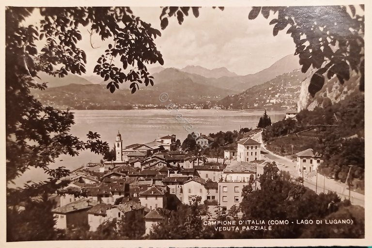 Cartolina - Campione d'Italia ( Como - Lago di Lugano …