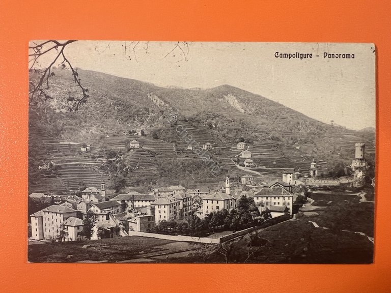 Cartolina - Campo Ligure ( Genova ) - Panorama - …