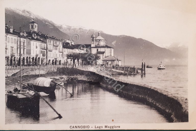 Cartolina - Cannobio - Lago Maggiore - 1930