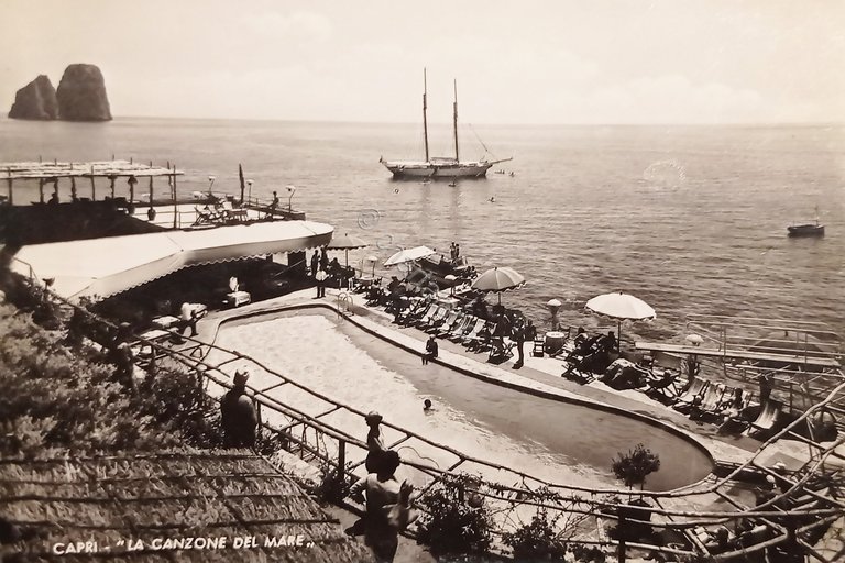 Cartolina - Capri - La Canzone del Mare - 1959