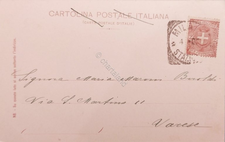 Cartolina - Capri - Veduta Generale - 1900