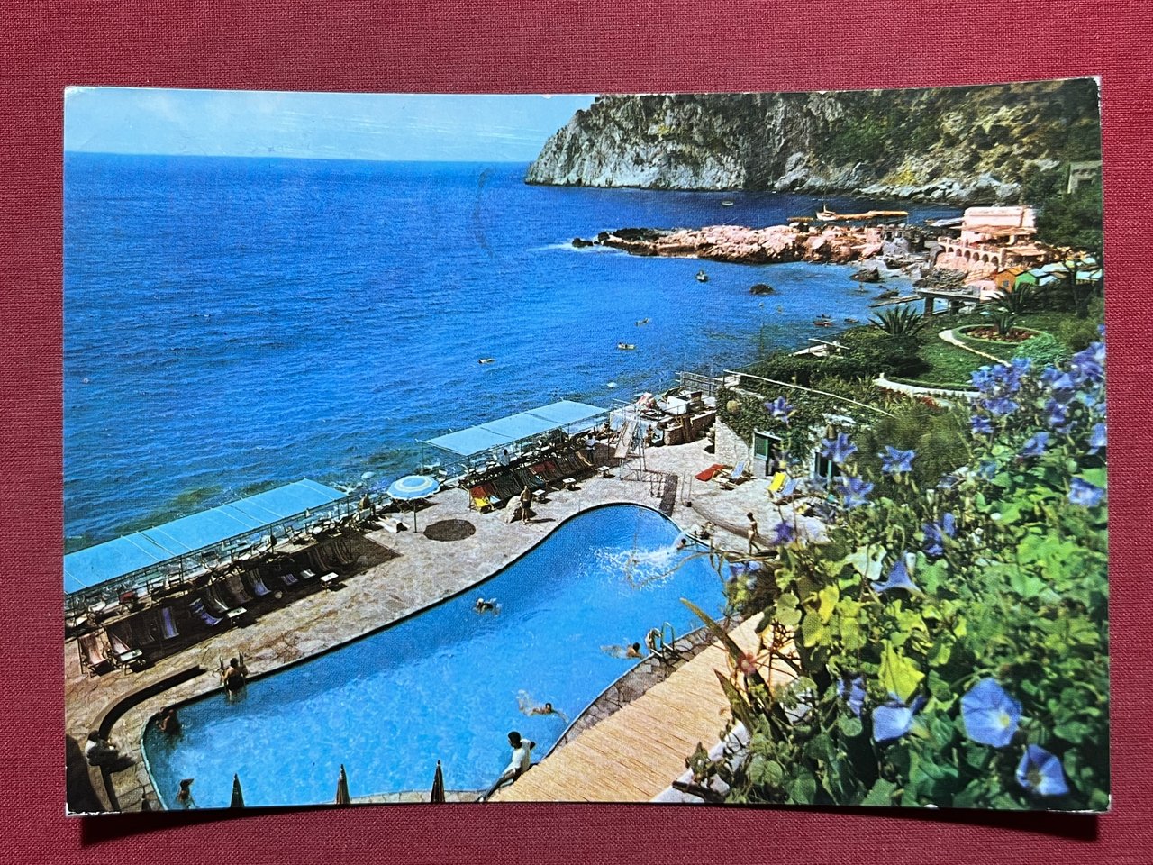 Cartolina - Capri ( Napoli ) - Marina Piccola - …
