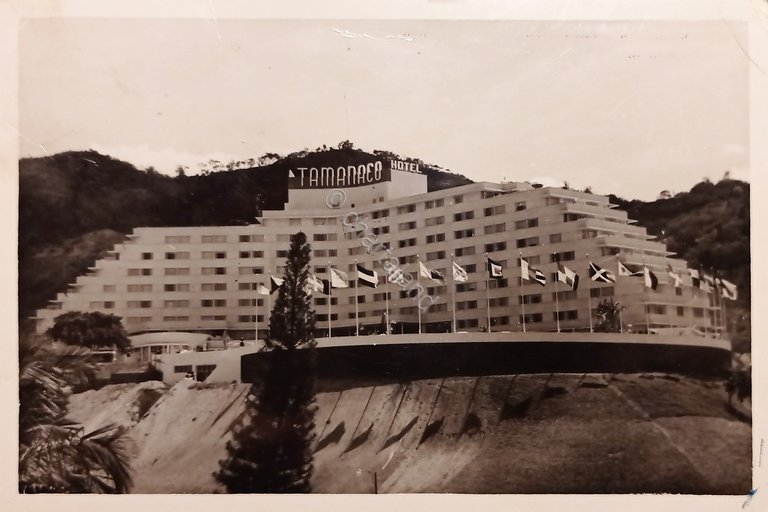 Cartolina - Caracas - Venezuela - Hotel Tamanaco - 1959
