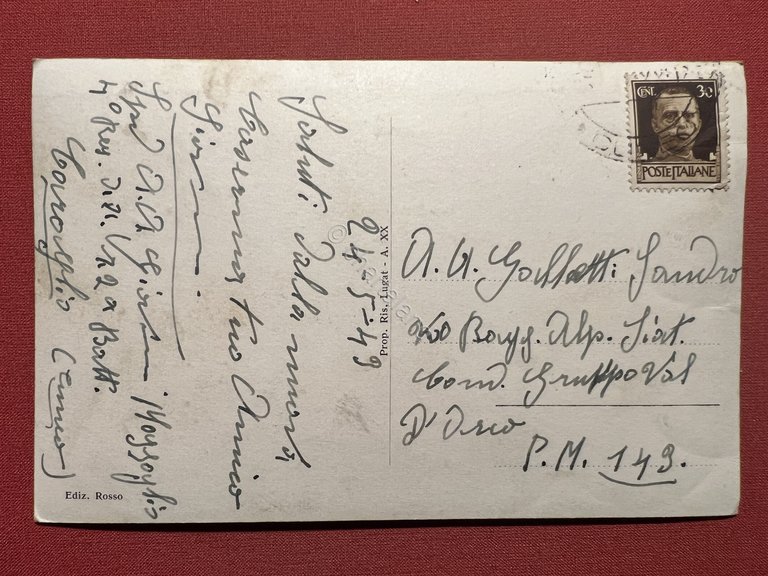 Cartolina - Caraglio ( Cuneo ) - Panorama Generale - …