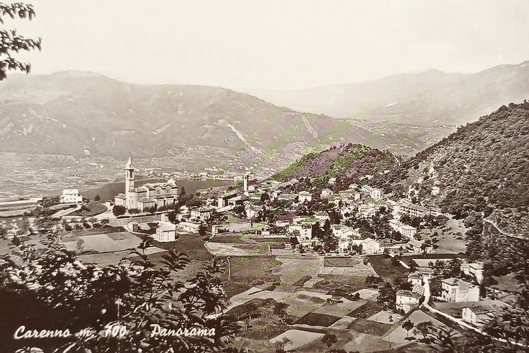 Cartolina - Carenno ( Lecco ) - Panorama - 1960 …