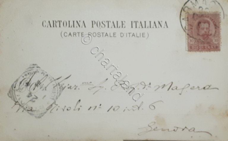 Cartolina - Carmagnola - Antica Piazzaforte, ora Convitto Civico - …