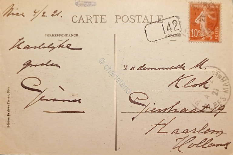 Cartolina - Carnavale De Nice XLII - Cbar Meneghin - …