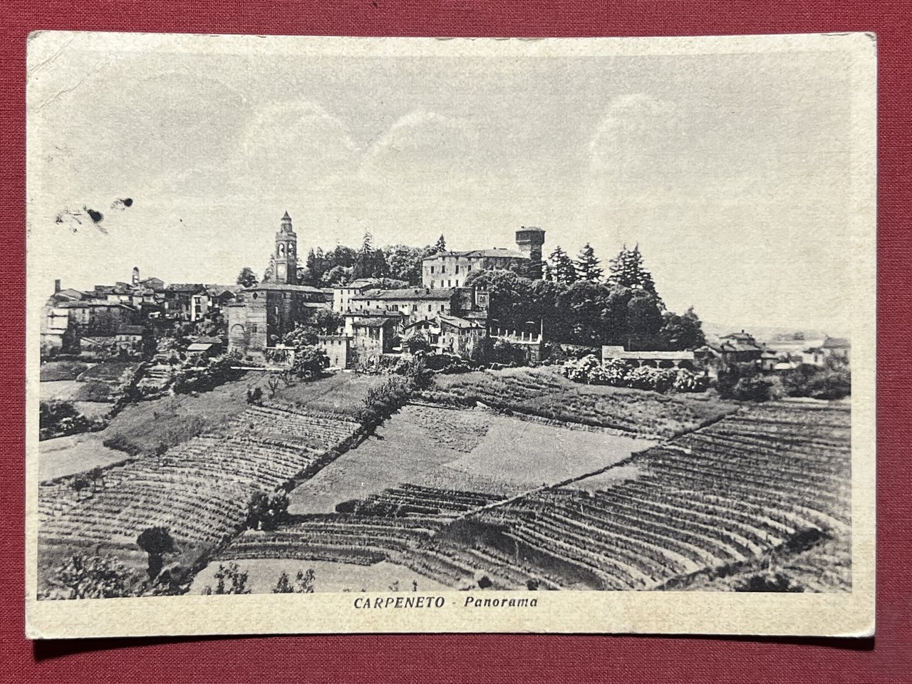 Cartolina - Carpeneto ( Acqui ) - Panorama - 1955