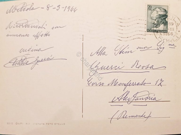 Cartolina - Casa Serena O. N. P. I. - Meldola …